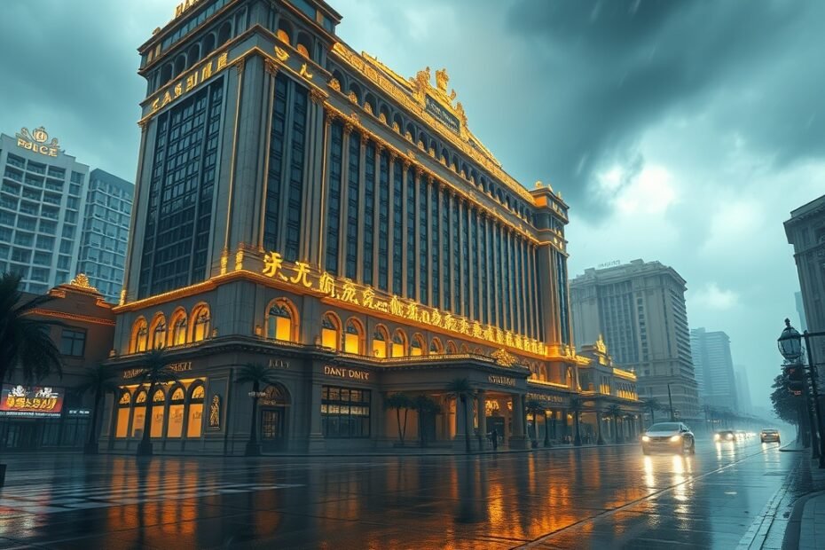 Macau Gaming Misses Forecasts After Typhoon Closures