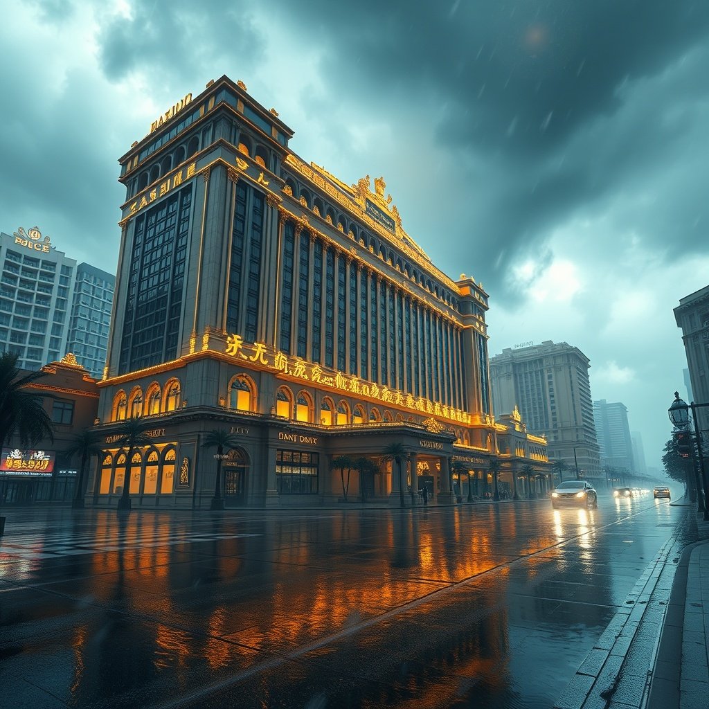 Macau Gaming Misses Forecasts After Typhoon Closures