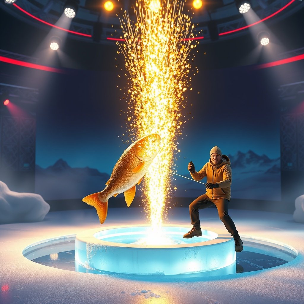 New Evolution Game: Ice Fishing - 20,000x Wins!