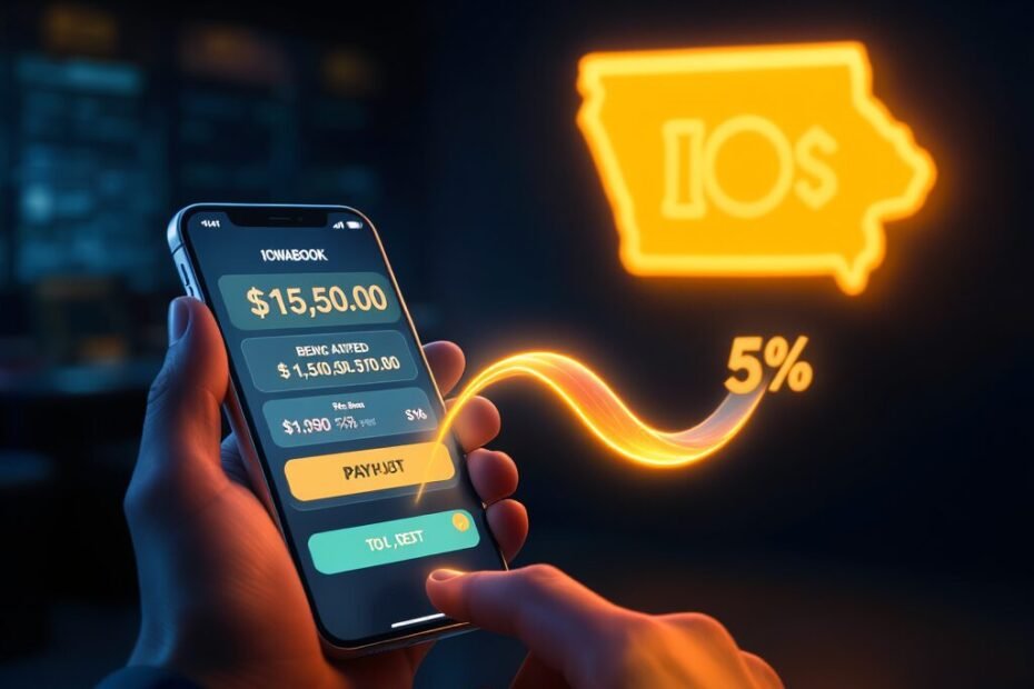 Iowa Sports Betting: New Direct 5% State Tax Withheld