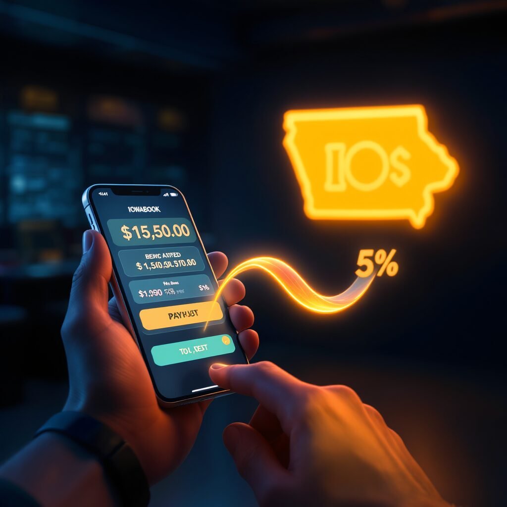 Iowa Sports Betting: New Direct 5% State Tax Withheld