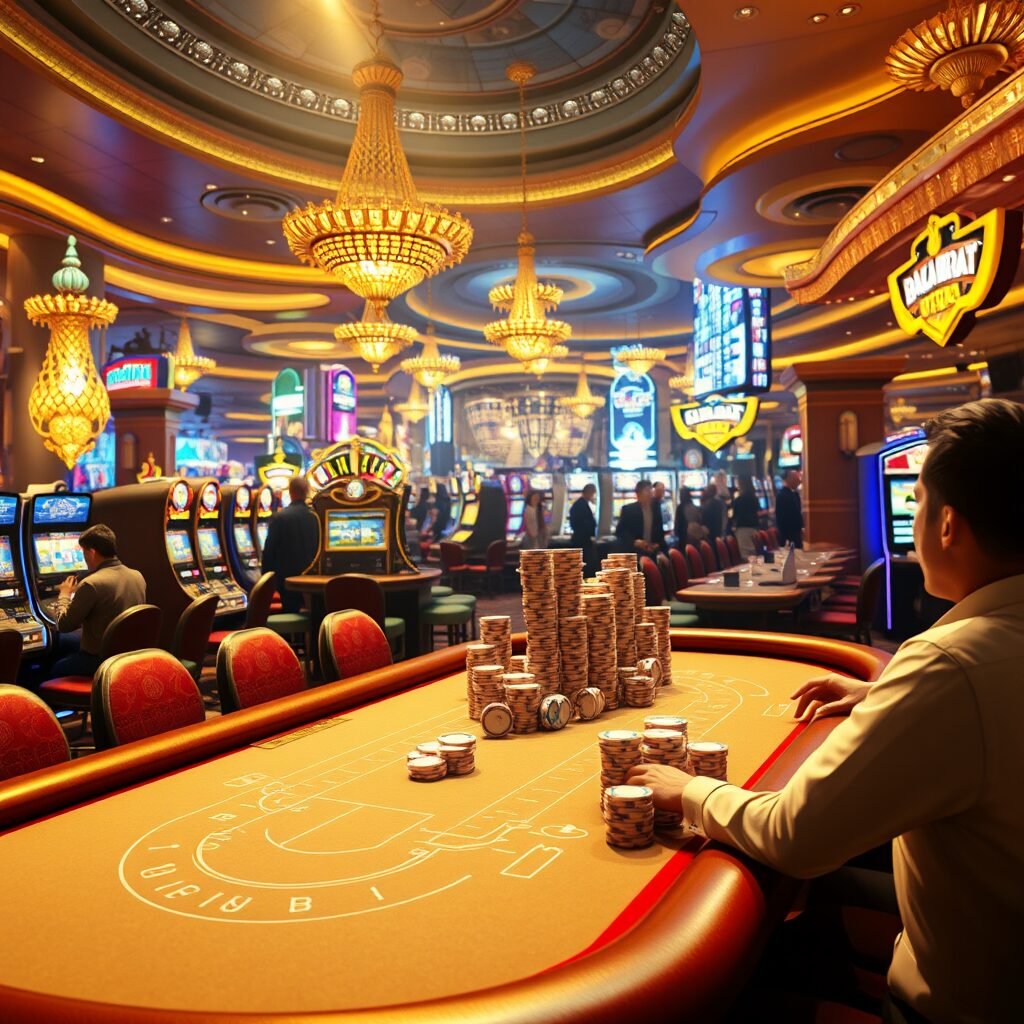 Las Vegas Strip Gaming: More Play, Less Profit