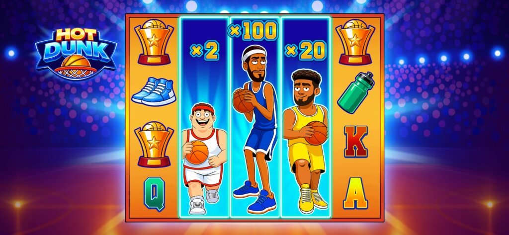 Hot Dunk, Hot dunk slot game